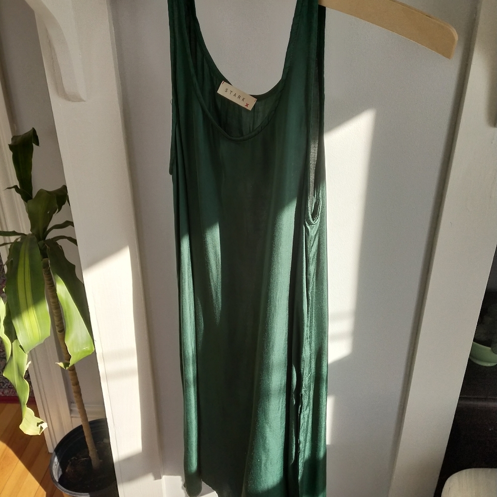 Emerald green tunic tank